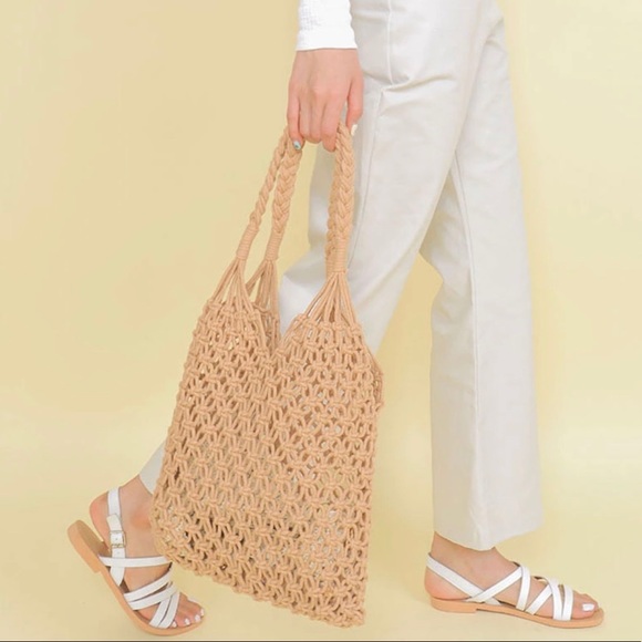 Straw Summer Tote Bag - Picture 8 of 8